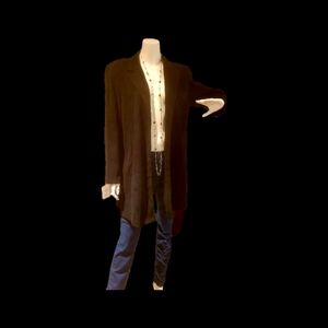 Classic Black Blazer... Fall wear...A STEAL!